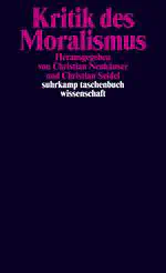 Kritik des Moralismus (Critique of moralism)